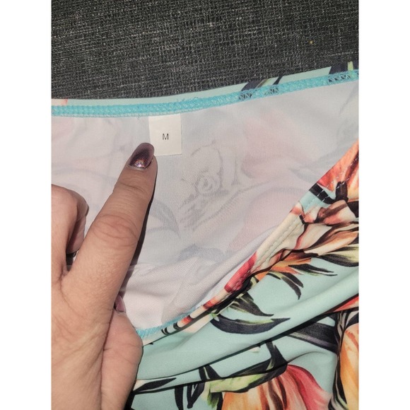 Bikini size medium floral high waist - Picture 3 of 5